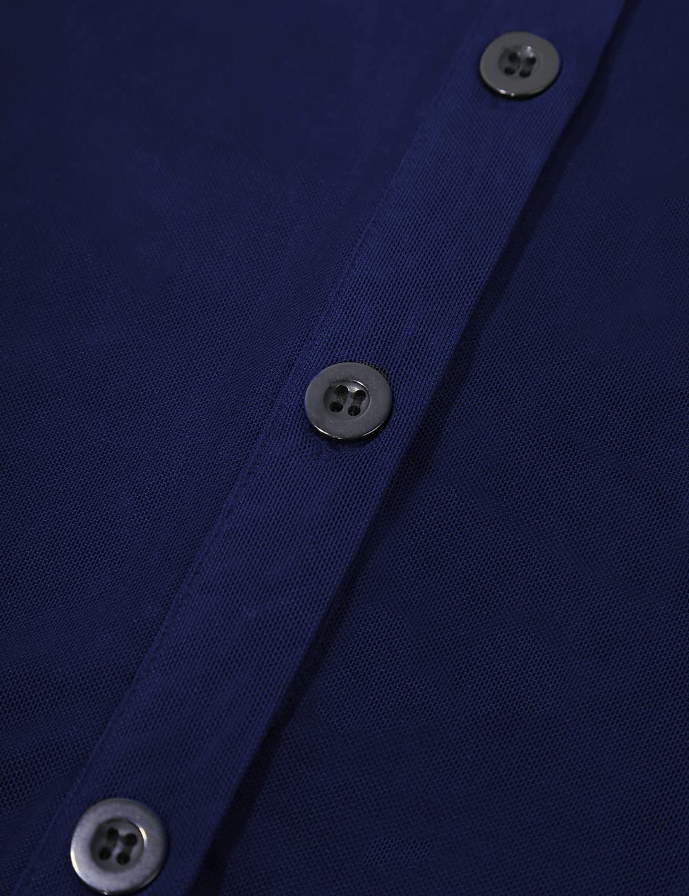 Next SHEER LACE TRIM LONG SLEEVE SHIRT - Button-down blouse - navy blue  floral/blue - Zalando.de